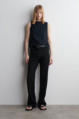 TOP DE ALGOD?N CON DETALLE RETORCIDO - H&m фото 5