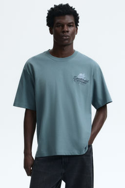 Camiseta con motivo estampado Loose Fit - H&m фото 26