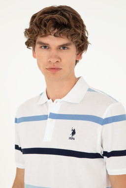 Мужская темно-синяя футболка Неожиданная скидка в корзине - U.s. polo assn фото 2