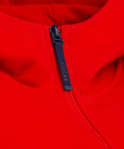 Худи на молнии Jogel NATIONAL Essential Hooded FZ Jacket, красный  фото 2