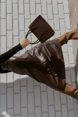 EMBOSSED MINI CITY BAG - Zara фото 2