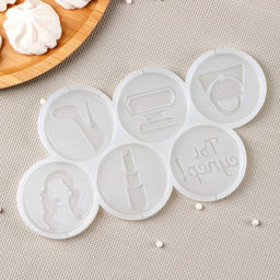 Силиконовый молд для леденцов и шоколада Женский набор, 22?11 см, ячейка d=6 см, прозрачный - Simaland фото 5