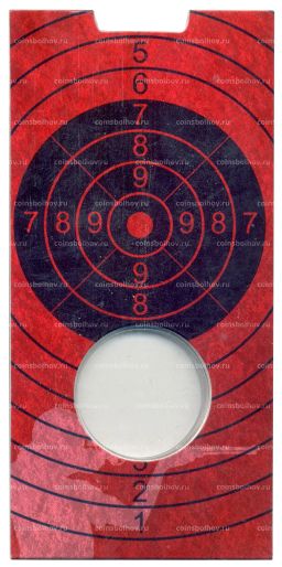 Мини-планшет для монеты 25 рублей 2017 года Чемпионат мира по практической стрельбе из карабина