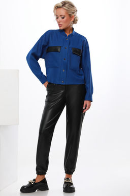 Костюм с брюками из экокожи - Dstrend фото 6