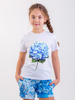 Футболка "Лола",синий