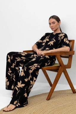 VERY NEAT _ ЕВТ 3184/темный черный,магнолия фуфайка жен фото 4