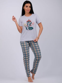 Пижама Символ брюки, трикотаж