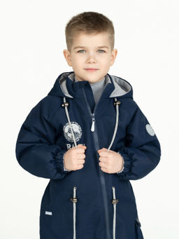 Комбинезон демисезонный синий