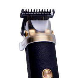 Машинка для стрижки Hoco HP22, 4 насадки, 1.5/3/4.5/6 мм, от АКБ, чёрная