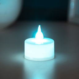 Цена за 4 шт. Светодиодная свеча, ночник LED RISALUX «Малая», RGB, h=4 см