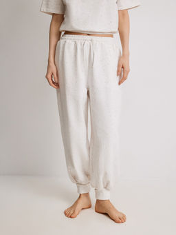 Infinity / Брюки жен. Lawrenta белый меланж