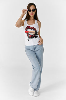 Майка Натали 7214 из хлопка с лайкрой фото 9