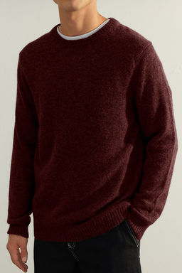 TRENDYOL MAN Limited Edition Koyu Gri Regular Fit Yunlu Bisiklet Yaka Basic Triko Kazak TMNAW24KZ00058 - Trendyolmilla фото 22