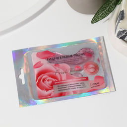 Гидрогелевые патчи для глаз Fresh Rose, с экстрактом лепестков роз - Beauty fox фото 2