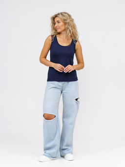 Майка топ Вискоза 95%, лайкра 5% - Ивассорти фото 40