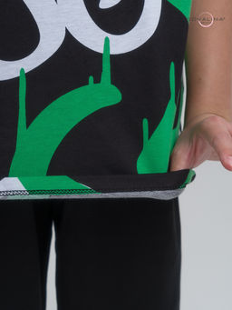 Костюм Daily men граффити бенеттон-черный - Sovalina фото 36