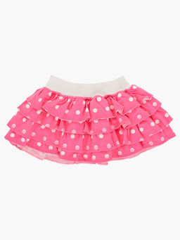 Комплект для девочки с юбкой UD 1677/1678 розовый - Mini maxi фото 10