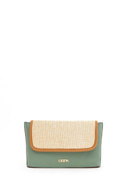 Женская мятная сумка Неожиданная скидка в корзине