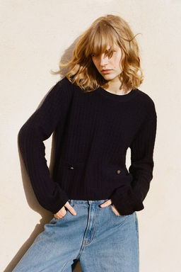 Jersey en punto de arroz - H&m фото 3