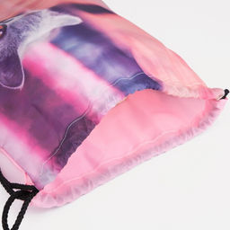 Мешок для обуви на шнурке, цвет розовый - Simaland фото 3