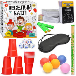 Игра настольная "Весёлый баттл" 12+