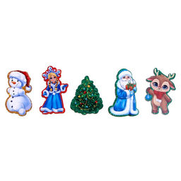 Кукольный театр на прищепках Новогодние истории - Лесная мастерская фото 2