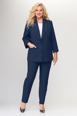 Костюм Элль стиль 2222 темно-синий
