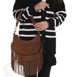 Сумка женская кожаная 99098NNAA brown Natale Navetta  фото 2