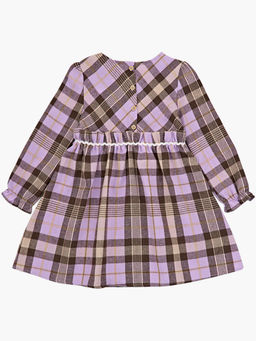 Платье для девочки нарядное UD 7351 бирюз клетка - Mini maxi фото 8