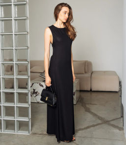 Платье #ОКТ025025, чёрный - Dommod фото 2