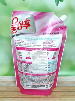 KeraSys БЫТ.ХИМИЯ Жидкое средство д/стирки Вул Шампу Оригинальный 1л роз.