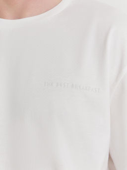 Футболка мужская Mark Formelle белый с принтом из хлопка  фото 5