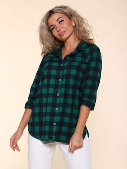 М377 Рубашка Рандеву (ярко-зеленый)