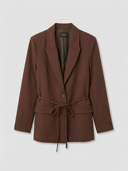 Beli Ku?akl? Kad?n Blazer Ceket