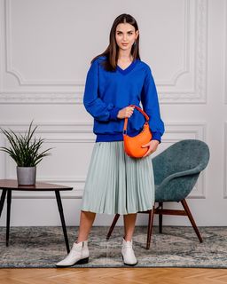 Свитшот Футер 2-х нитка с V-образным вырезом - Sahar art lab фото 6