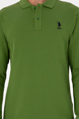 Мужской зеленый базовый свитшот Неожиданная скидка в корзине - U.s. polo assn фото 13