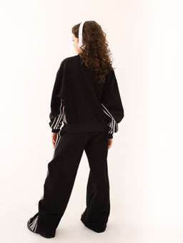 Брюки с лампасом, черные - Inzibe фото 4