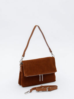 Сумка 8360F brown Polina&Eiterou