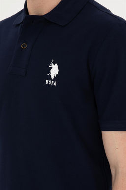 Мужская темно-синяя футболка - U.s. polo assn фото 7