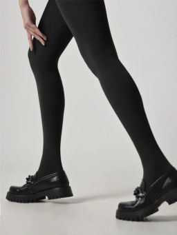 Колготки женские теплые с флисом TEATRO ICE STYLE 240 черный фото 17