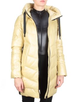 GWD202821 YELLOW Пальто зимнее облегченное ICEBEAR (150 гр. холлофайбер) - Fashion фото 8