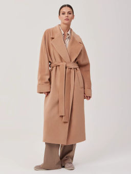 Пальто женское 1241113002 beige - Eleganzza фото 3