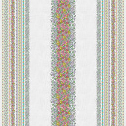 Цветочные узоры Скатерть 120х145см, длина стола до 105см, на 4 персоны, хлопок Премиум 186г/м2, Домашняя мода (Россия)  фото 4