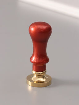 Печать для сургуча с пластиковой ручкой «Буква H на вензеле», 2.5×2.5×6.3 см