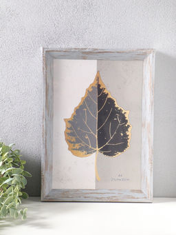 Фоторамка пластик формат А4 см "Прованс" серо-голубой 33,7х24,8х3 см