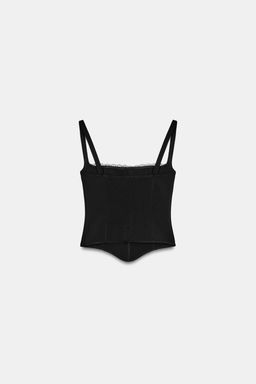 VARSITY BANDEAU TOP - Zara фото 9