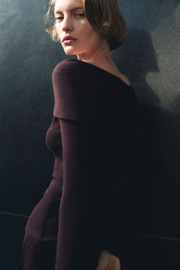 Top off-the-shoulder con detalle girado - H&m фото 5