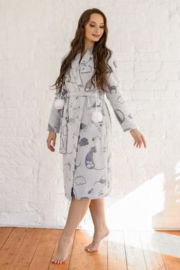Халат женский Кисуня - Оптима фото 2