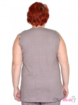 Майка Модель №1509 размеры 44-84 - Plusmoda фото 9