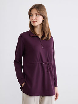 Soft Touch Oversize Kad?n Sweatshirt Tunik
